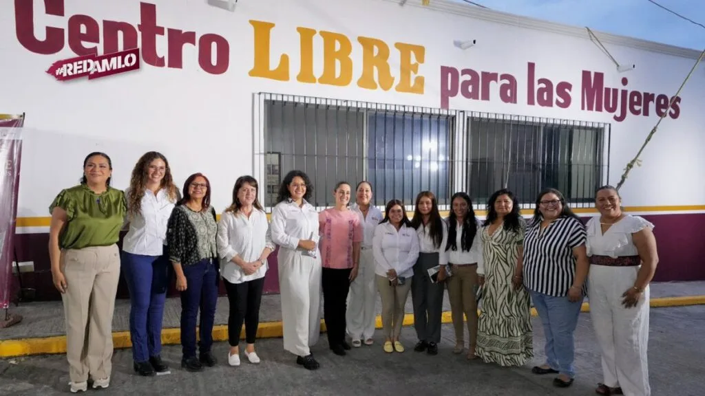 Sheinbaum inaugura primer Centro LIBRE para mujeres en Morelos