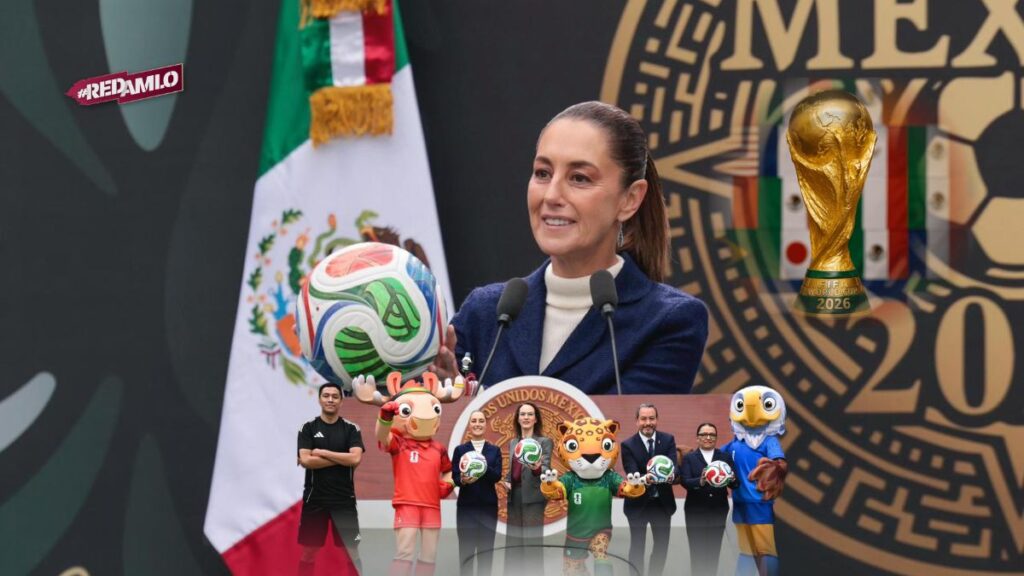 México presenta la Copa Mundial FIFA 2026 en Los Pinos