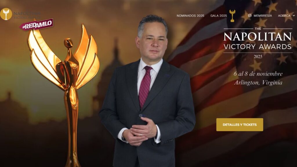 Santiago Nieto es nominado a los premios Napolitan 2025