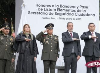 Armenta y Chedraui refuerzan seguridad en Puebla con pase de lista a fuerzas municipales