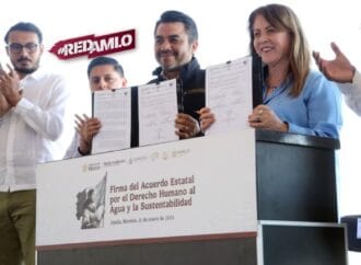 Conagua y Morelos firman histórico acuerdo por el derecho al agua y sustentabilidad