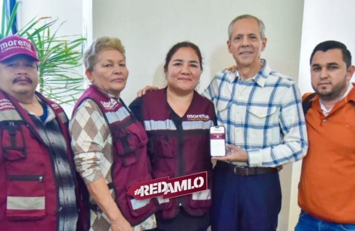 Gerardo Vargas impulsa campaña de afiliación y credencialización de Morena en Ahome