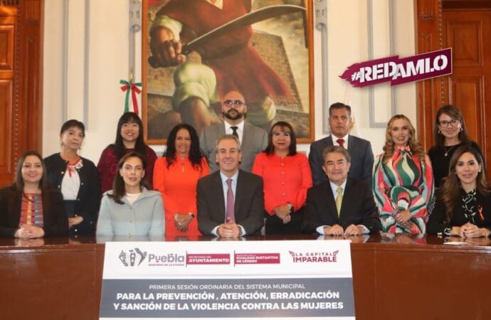 Gobierno de Puebla refuerza acciones contra la violencia de género