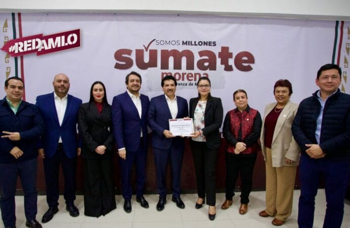 Luisa María Alcalde presenta a los “Promotores de la 4T” en Durango rumbo a las elecciones municipales de 2025