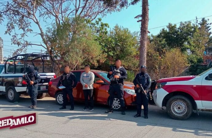 Operativo conjunto entre Huejotzingo y Cuautlancingo recupera vehículo robado