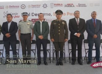 San Martín Texmelucan dice “Sí al desarme, sí a la paz”: arranca campaña nacional por la seguridad