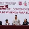 Clara Brugada y Sedatu firman convenio para garantizar derecho a la vivienda en CDMX