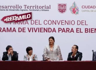 Clara Brugada y Sedatu firman convenio para garantizar derecho a la vivienda en CDMX