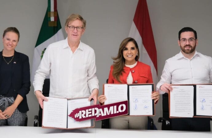 Gobernadora Mara Lezama impulsa cooperación ambiental con Países Bajos