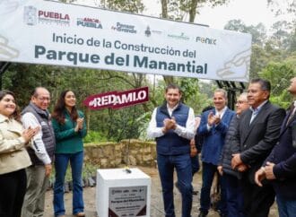 Puebla impulsa ecoturismo con la construcción del Parque del Manantial en Huauchinango