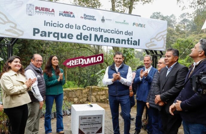 Puebla impulsa ecoturismo con la construcción del Parque del Manantial en Huauchinango