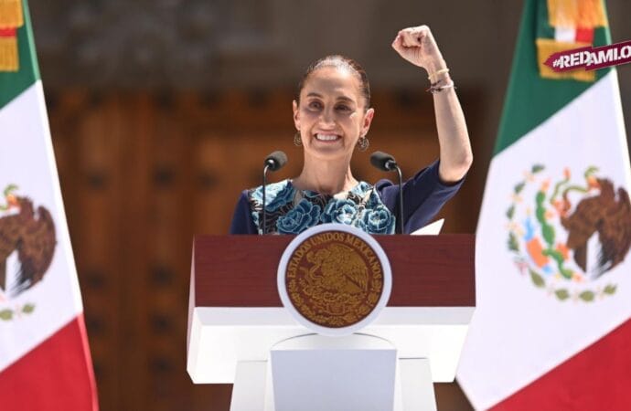 Claudia Sheinbaum celebra la unidad nacional en la asamblea informativa