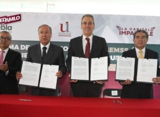 Convenio entre el Gobierno de Puebla y AUIEMSS fortalecerá la educación