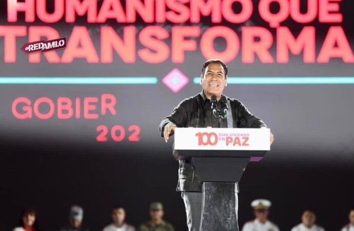 Eduardo Ramírez presenta informe de 100 días: “Chiapas tiene un nuevo rostro de paz”
