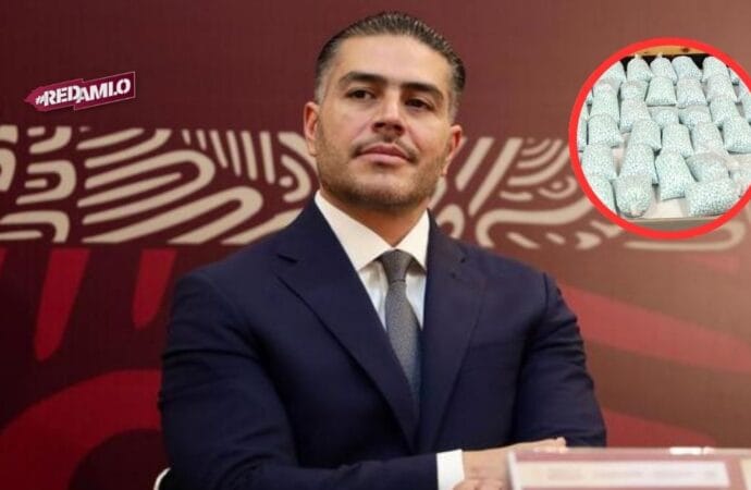 García Harfuch lidera incautación de 42 kilos de fentanilo en Baja California