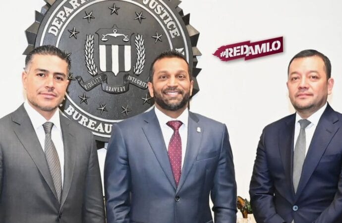 Harfuch refuerza lazos con el FBI en histórica reunión sobre extradición de narcos