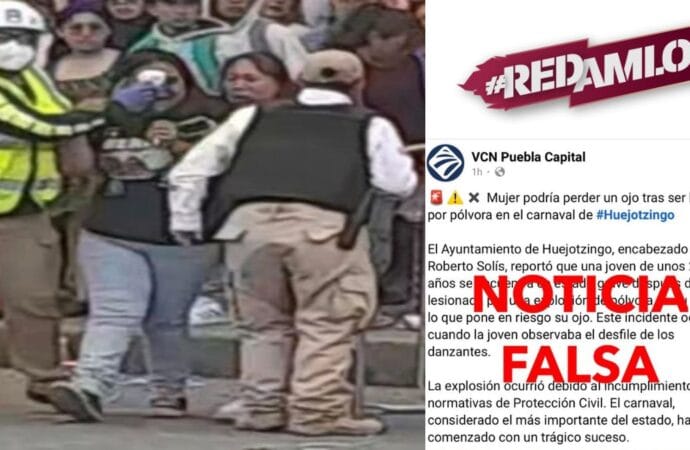 Huejotzingo defiende la verdad: Gobierno Municipal desmiente información falsa sobre accidente en Carnaval