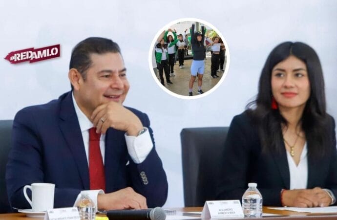 “La Bonita” Sánchez motiva a 2 mil estudiantes con clase masiva de boxeo en Puebla