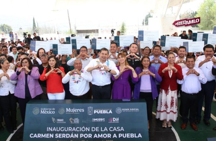 Puebla fortalece la lucha contra la violencia con la Casa Carmen Serdán