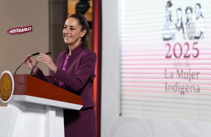 Sheinbaum anuncia hospitales y rechaza aranceles de EE.UU.