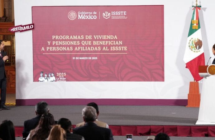 Sheinbaum anuncia reforma a pensiones ISSSTE y FOVISSSTE