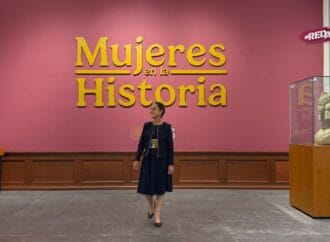 Sheinbaum inaugura la sala Mujeres en la Historia en Palacio Nacional