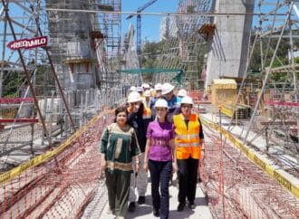Claudia Sheinbaum supervisa el Tren El Insurgente y la Universidad de la Salud