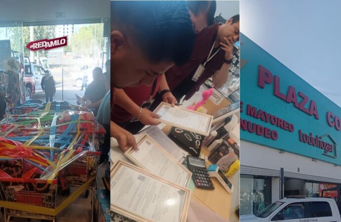 Clausura Gobierno de Puebla tiendas de importaciones por abusos a consumidores y trabajadores