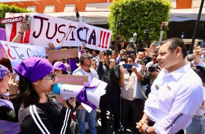 Gobernador Armenta y Claudia Sheinbaum Luchan contra el Feminicidio en Puebla