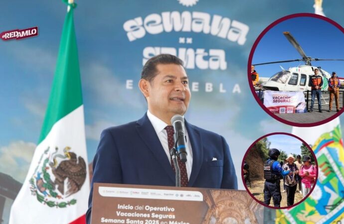 Gobierno de Puebla despliega 4 mil agentes en Operativo Vacaciones Seguras 2025