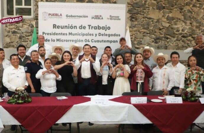 Gobierno de Puebla refuerza desarrollo económico y combate a la pobreza en Cuautempan