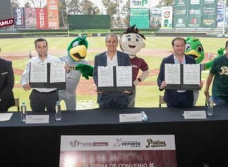 IMDP y Club Pericos firman convenio para fomentar el deporte en Puebla