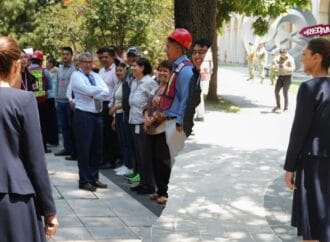 La presidenta participa en el Simulacro Nacional 2025 desde Palacio Nacional