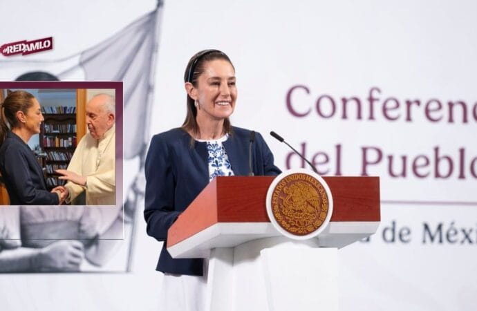 Sheinbaum recuerda su encuentro con el Papa Francisco: Fue un momento muy especial
