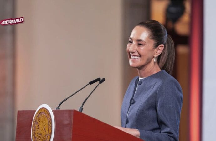 Sheinbaum defiende reforma judicial y lamenta muerte del Papa Francisco