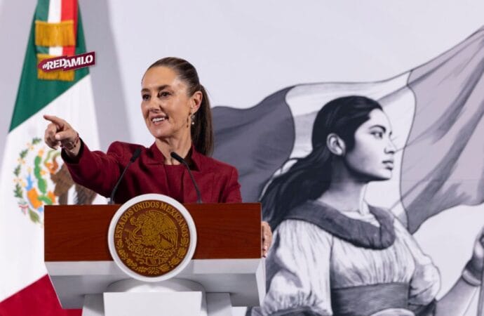 Sheinbaum presume empleo histórico y obras ferroviarias