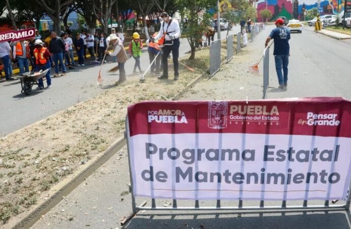 Gobernador Armenta impulsa faenas comunitarias para fortalecer Puebla