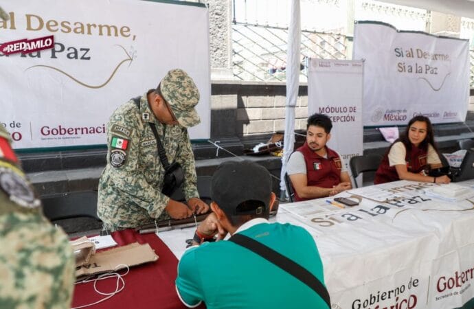 Gran participación en “Sí al Desarme, Sí a la Paz” en Puebla
