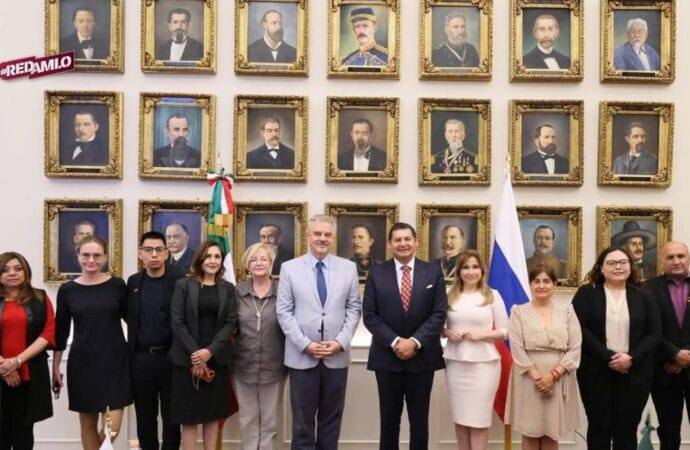 Lazos entre Puebla y Rusia logra el gobernador Alejandro Armenta