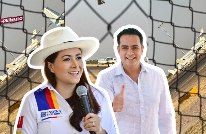 Viaje sospechoso: gobernadora Tere Jiménez viaja en un vuelo privado para apoyar al candidato de Durango