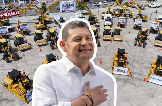 Arranca Escuadrón de Seguridad Comunitaria en Puebla con 14 nuevos módulos de maquinaria