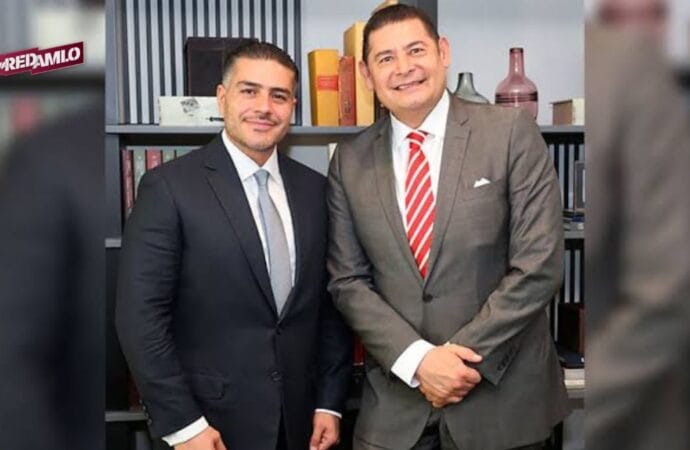 Armenta y Harfuch impulsan puente y seguridad en Puebla