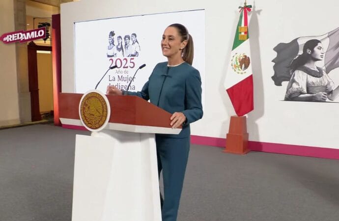 Sheinbaum impulsa educación, bienestar y soberanía en informe semanal