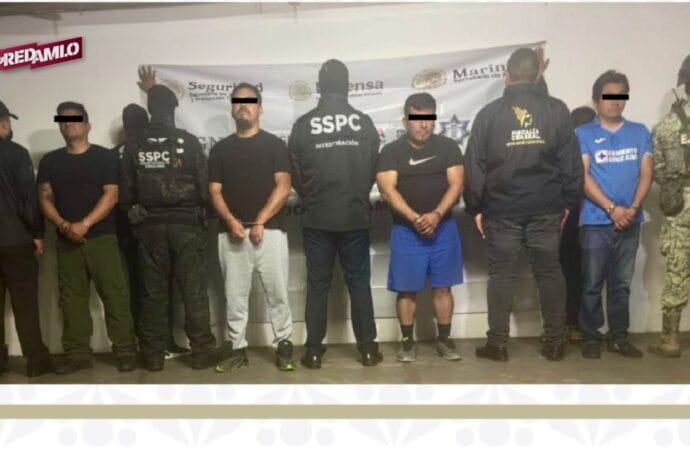 Capturan a funcionarios ligados al crimen organizado en Puebla