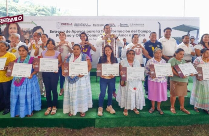 Jornada histórica en Huehuetla fortalece el campo poblano
