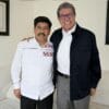Monreal recibe al presidente electo de la SCJN, Hugo Aguilar Ortiz