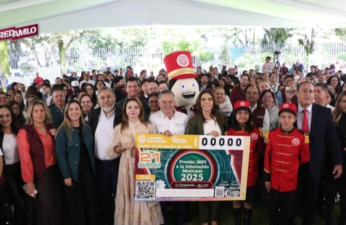 Presentan billete conmemorativo del Premio a la Innovación Mexicana 2025