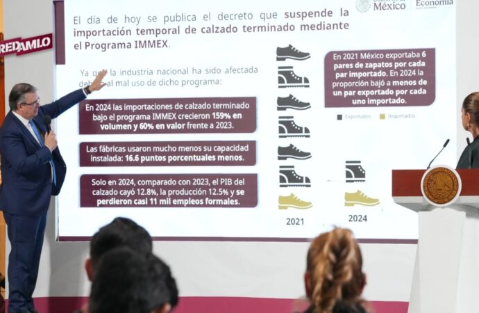 México suspende importación de calzado para proteger industria