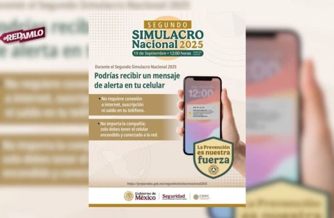 Simulacro 2025 activará alerta sísmica en celulares