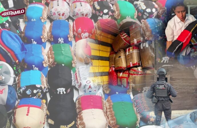 IMPI realiza operativo en Guadalajara y asegura piratería de New Era